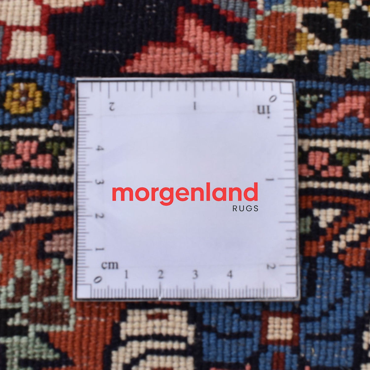 Dywan perski - Bijar - 143 x 125 cm - rdza