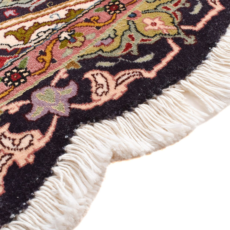Dywan perski - Tabriz - Królewski okrągły  - 250 x 250 cm - wielokolorowy
