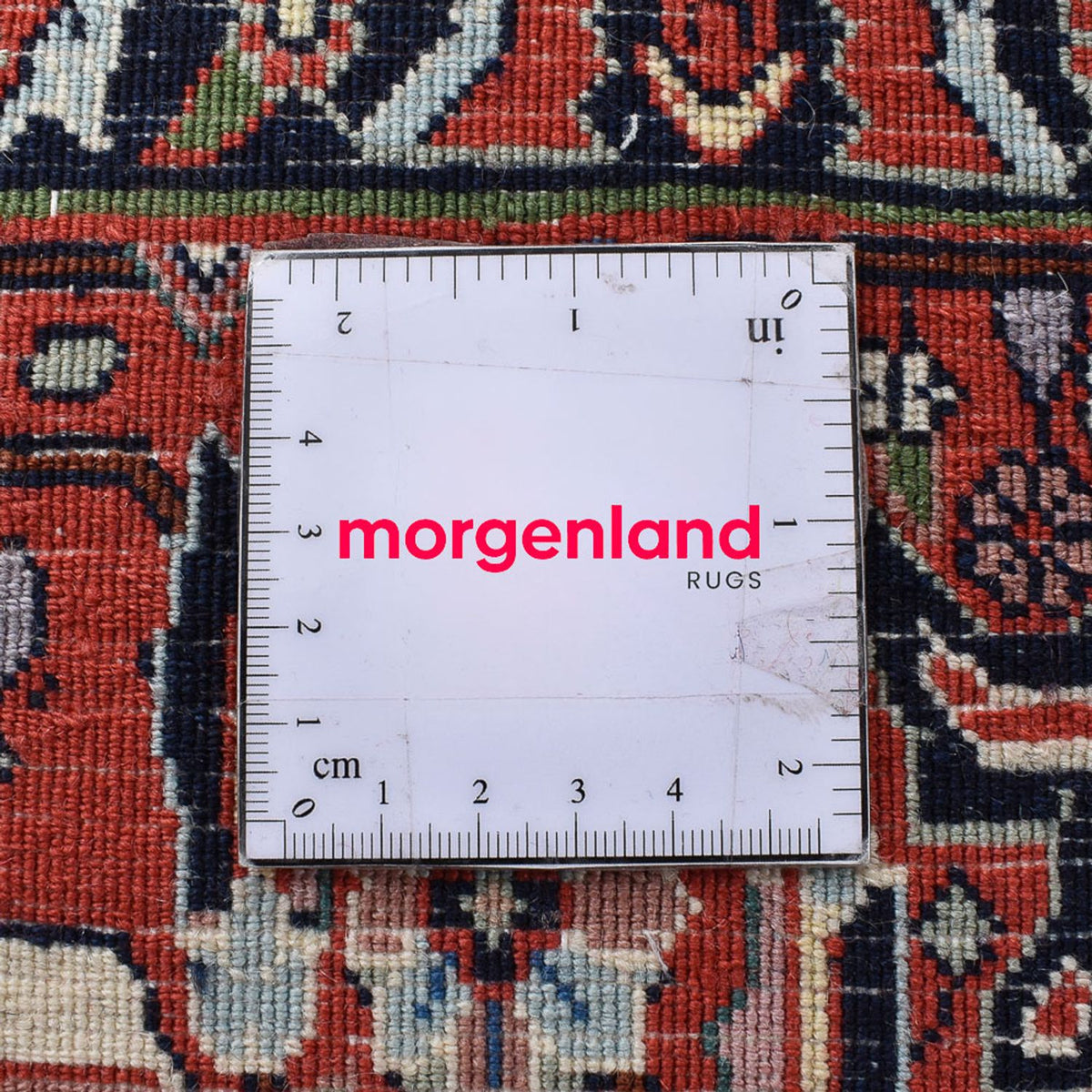 Dywan perski - Bijar - 246 x 201 cm - fioletowy