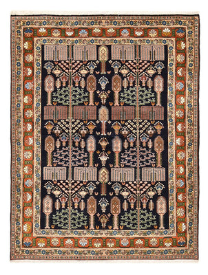 Dywan perski - Klasyczny - 233 x 178 cm - ciemnoniebieski