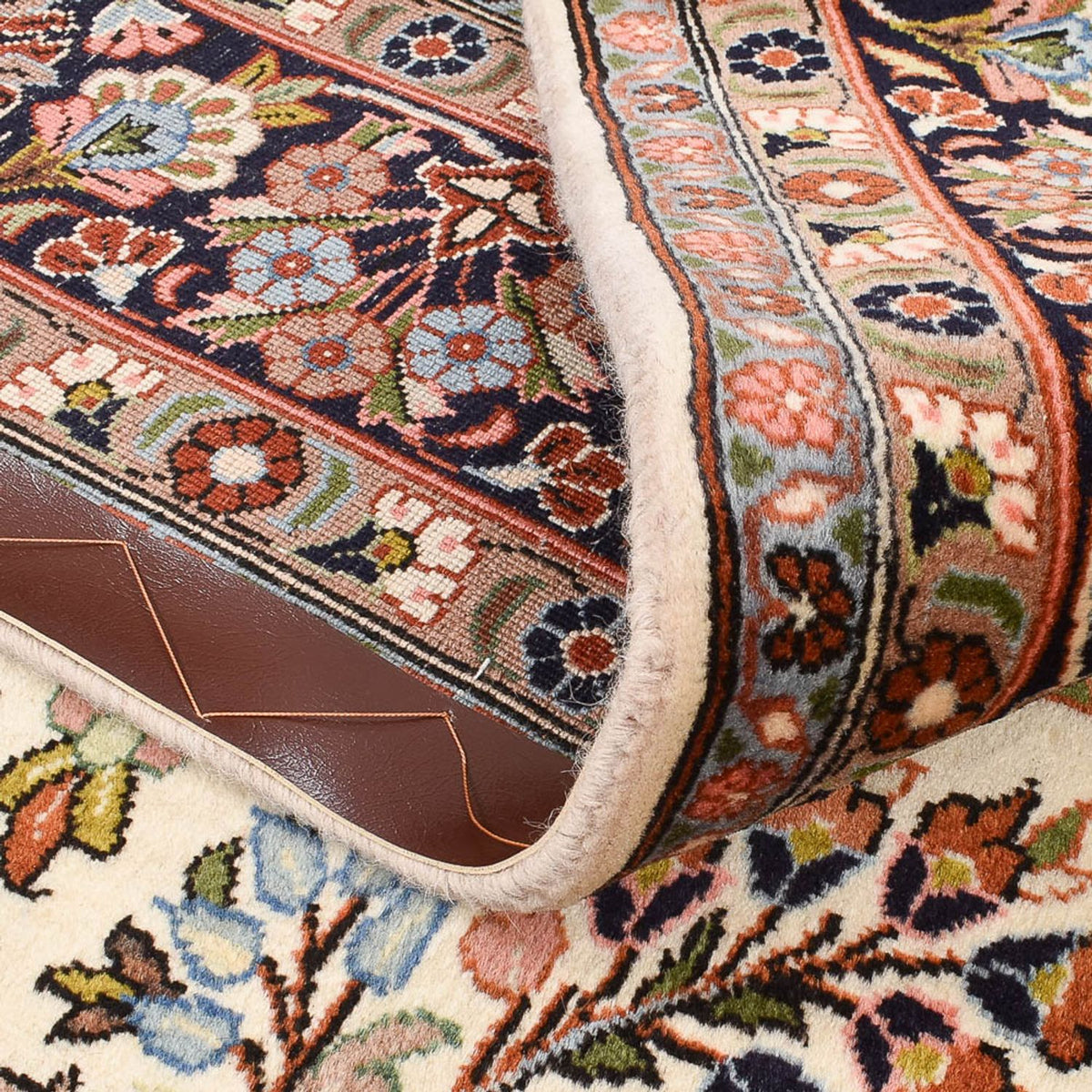 Dywan perski - Bijar - 245 x 170 cm - beżowy