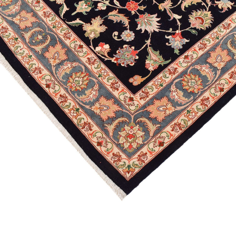 Dywan perski - Bijar - 269 x 166 cm - ciemnoniebieski