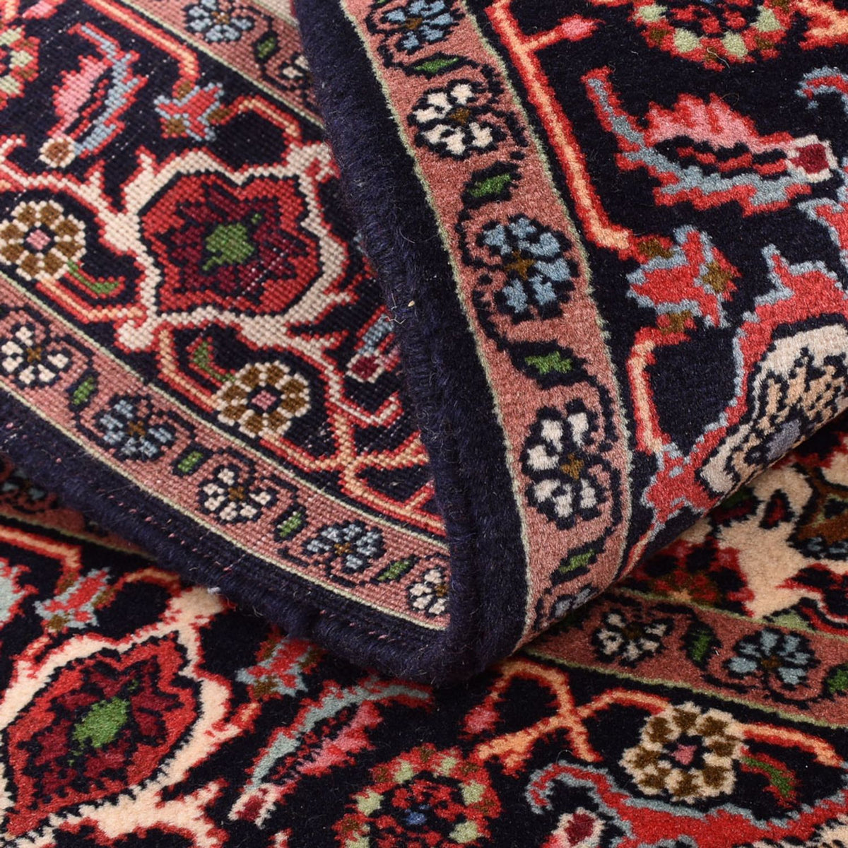 Dywan perski - Bijar - 132 x 83 cm - jasna czerwień