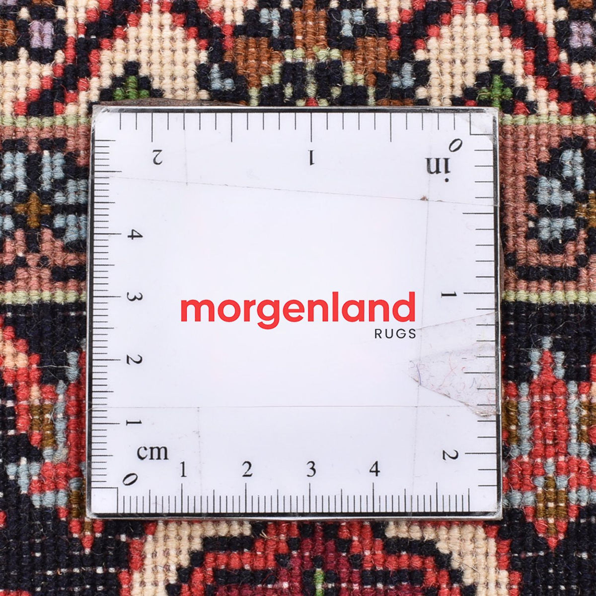 Dywan perski - Bijar - 132 x 83 cm - jasna czerwień