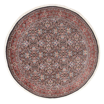 Dywan perski - Bijar - 240 x 240 cm - ciemna czerwień