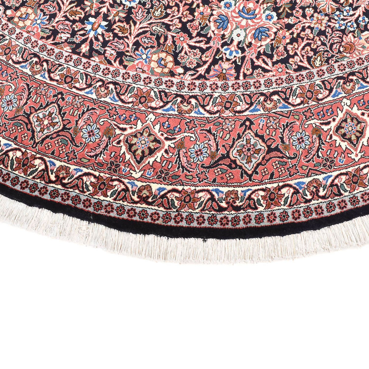 Dywan perski - Bijar - 240 x 240 cm - ciemna czerwień