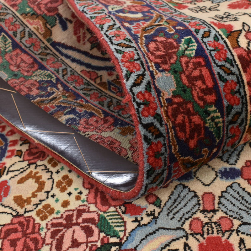 Biegacz Dywan perski - Bijar - 404 x 96 cm - jasna czerwień