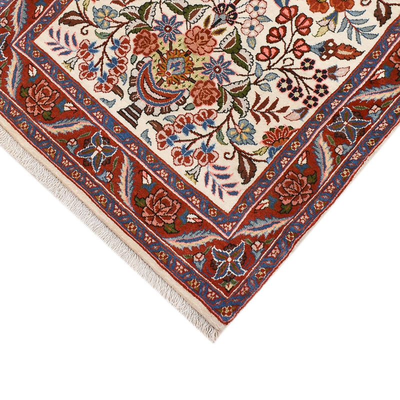 Biegacz Dywan perski - Bijar - 313 x 75 cm - beżowy