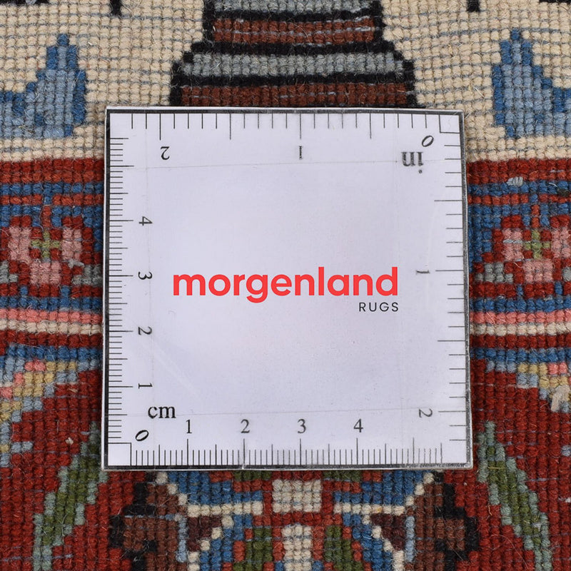 Biegacz Dywan perski - Bijar - 313 x 75 cm - beżowy