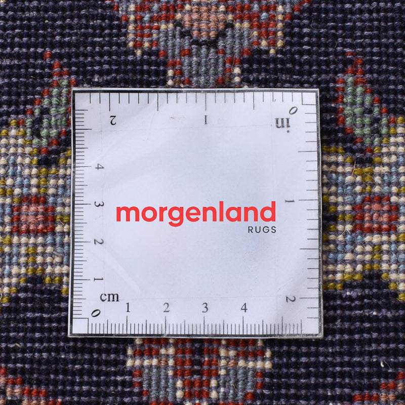 Biegacz Dywan perski - Keshan - 293 x 66 cm - ciemnoniebieski