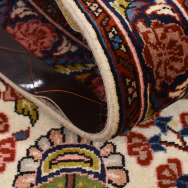 Biegacz Dywan perski - Bijar - 315 x 56 cm - jasny beż