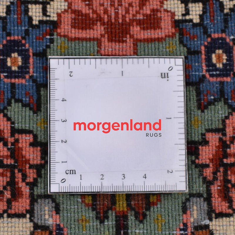 Biegacz Dywan perski - Bijar - 315 x 56 cm - jasny beż