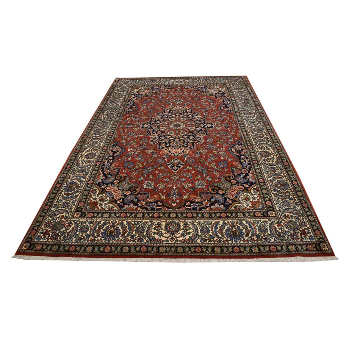 Perski dywan - Nomadyczny - 310 x 205 cm - czerwony