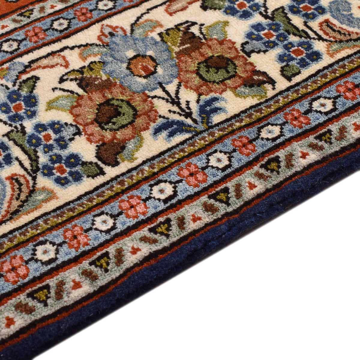 Perski dywan - Ghom - Królewski - 188 x 130 cm - jasny beż