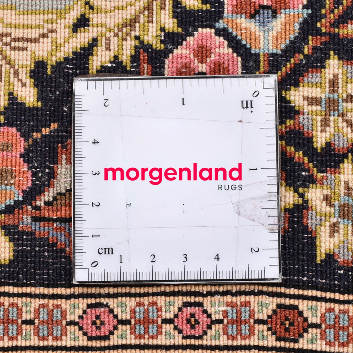 Dywan perski - Ghom - 80 x 63 cm - wielokolorowy