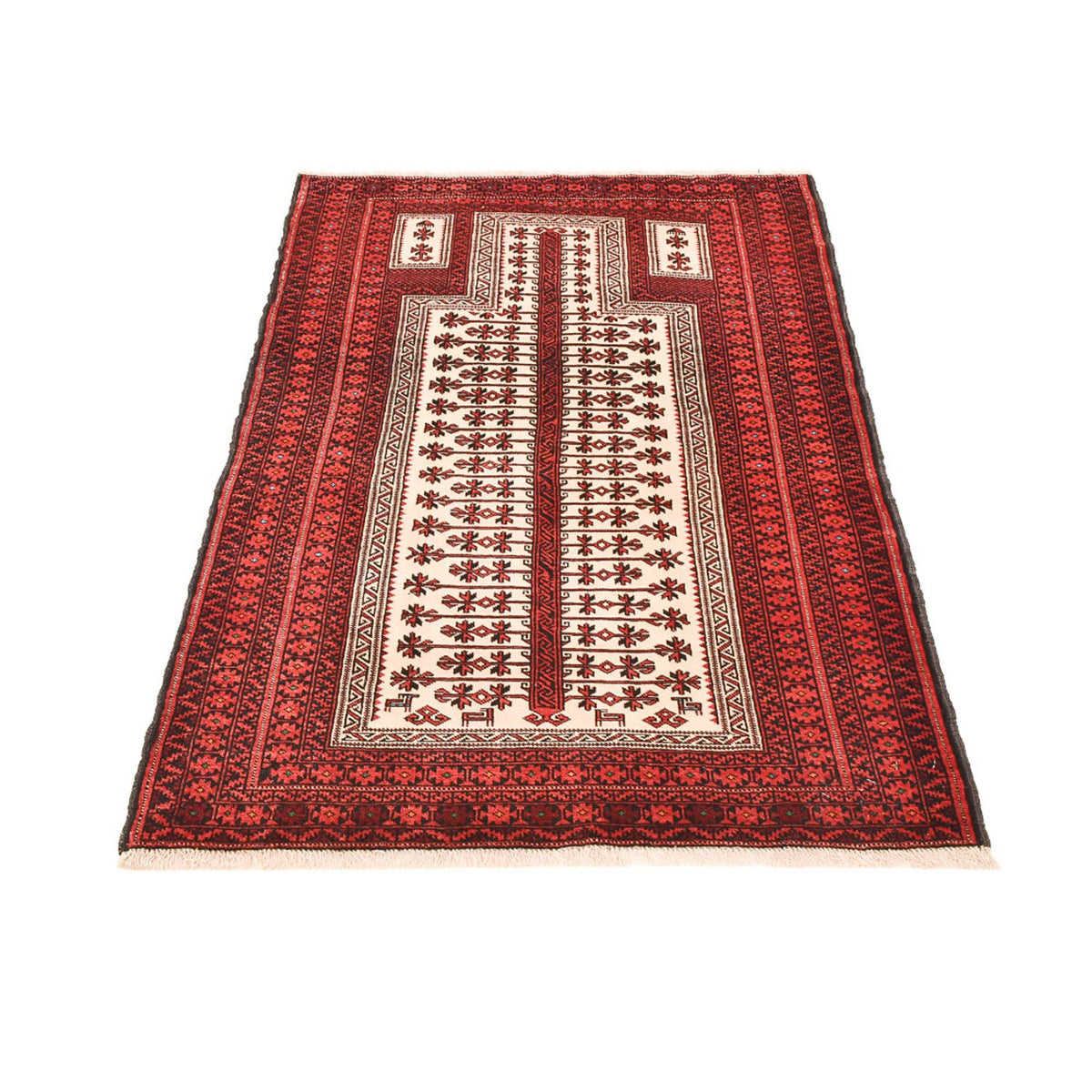 Dywan beludżycki - 144 x 99 cm - wielokolorowy