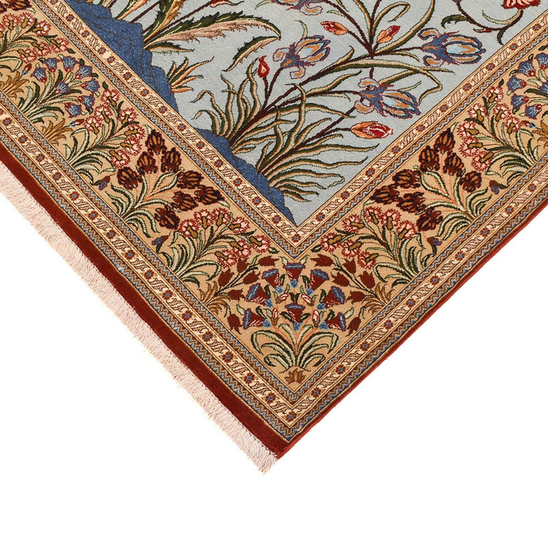 Perski dywan - Ghom - Królewski - 200 x 131 cm - wielokolorowy