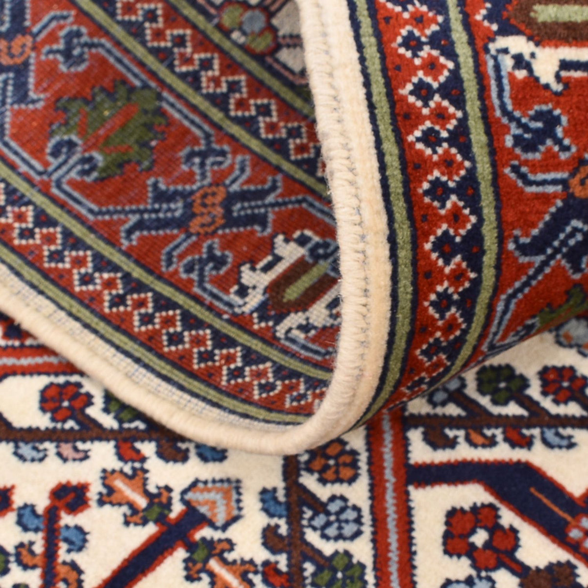 Perski dywan - Nomadyczny - 159 x 110 cm - beżowy