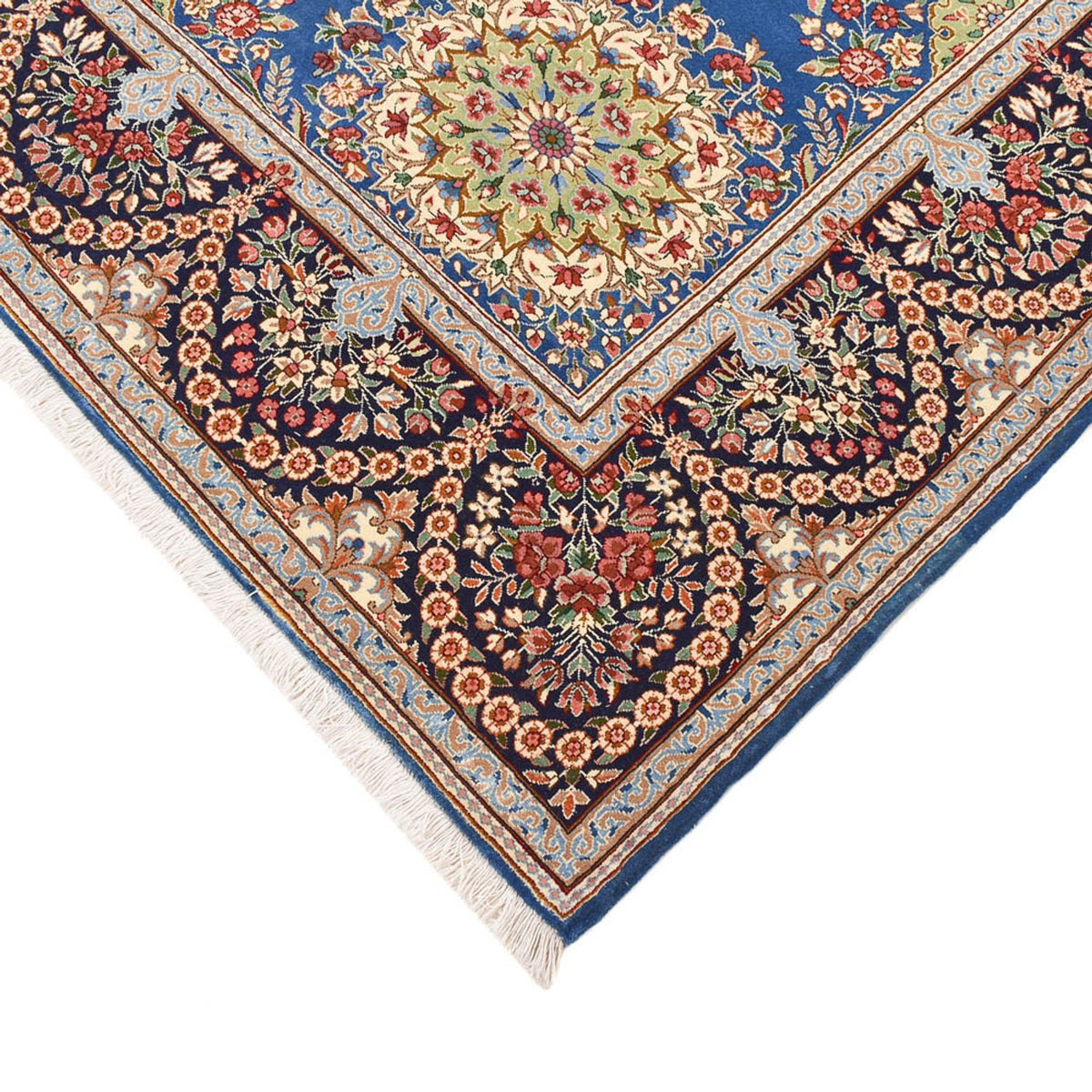 Dywan perski - Royal - 295 x 220 cm - niebieski