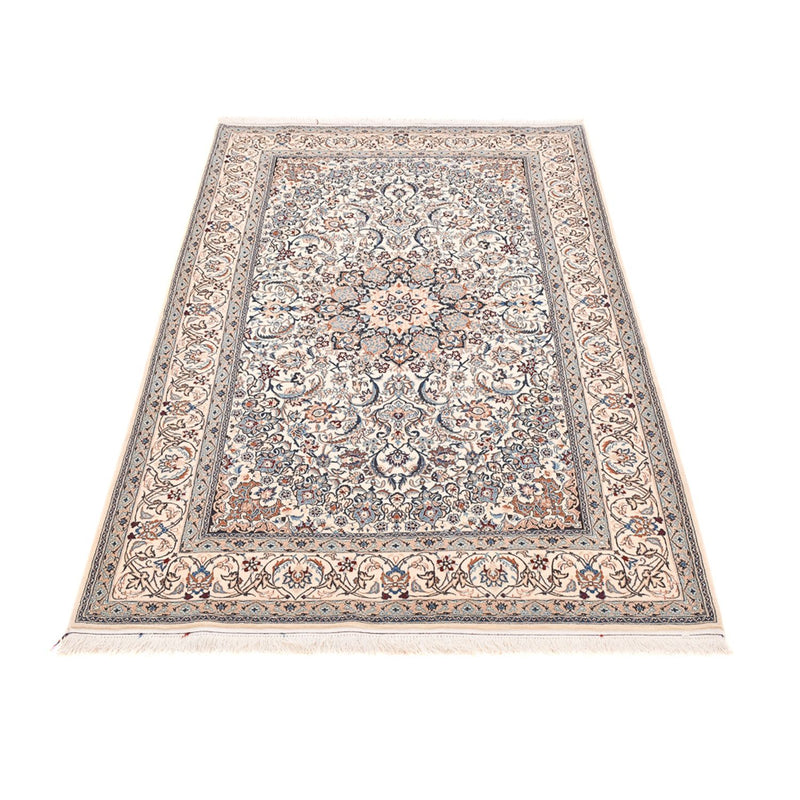 Dywan perski - Nain - Premium - 208 x 124 cm - jasny beż
