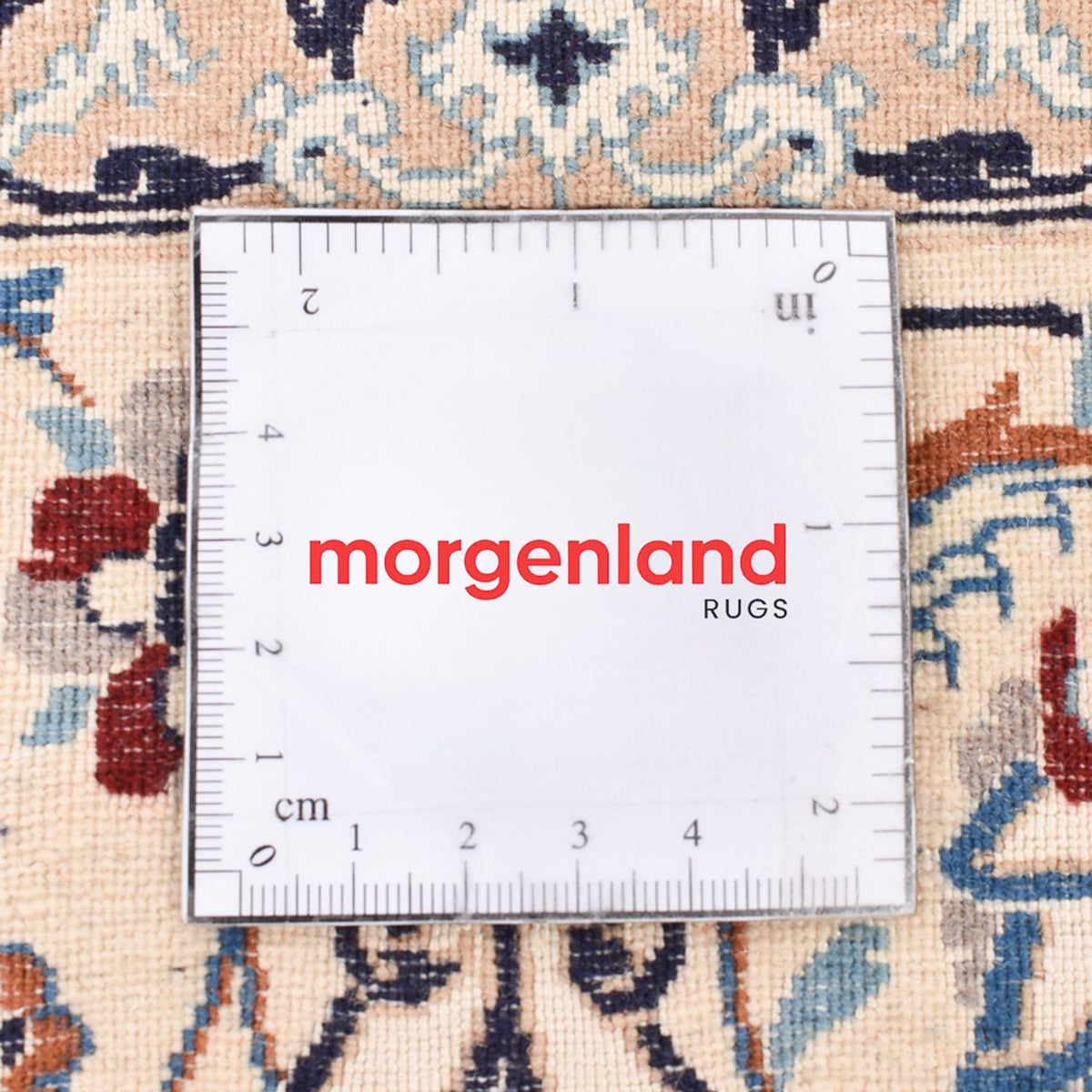 Dywan perski - Nain - Premium - 208 x 124 cm - jasny beż