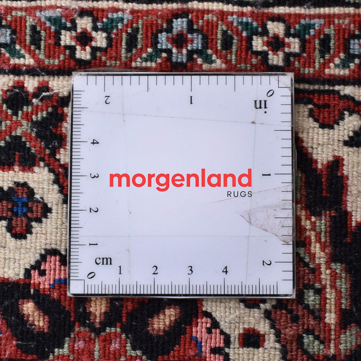 Dywan perski - Bijar - 392 x 300 cm - bordowa czerwień