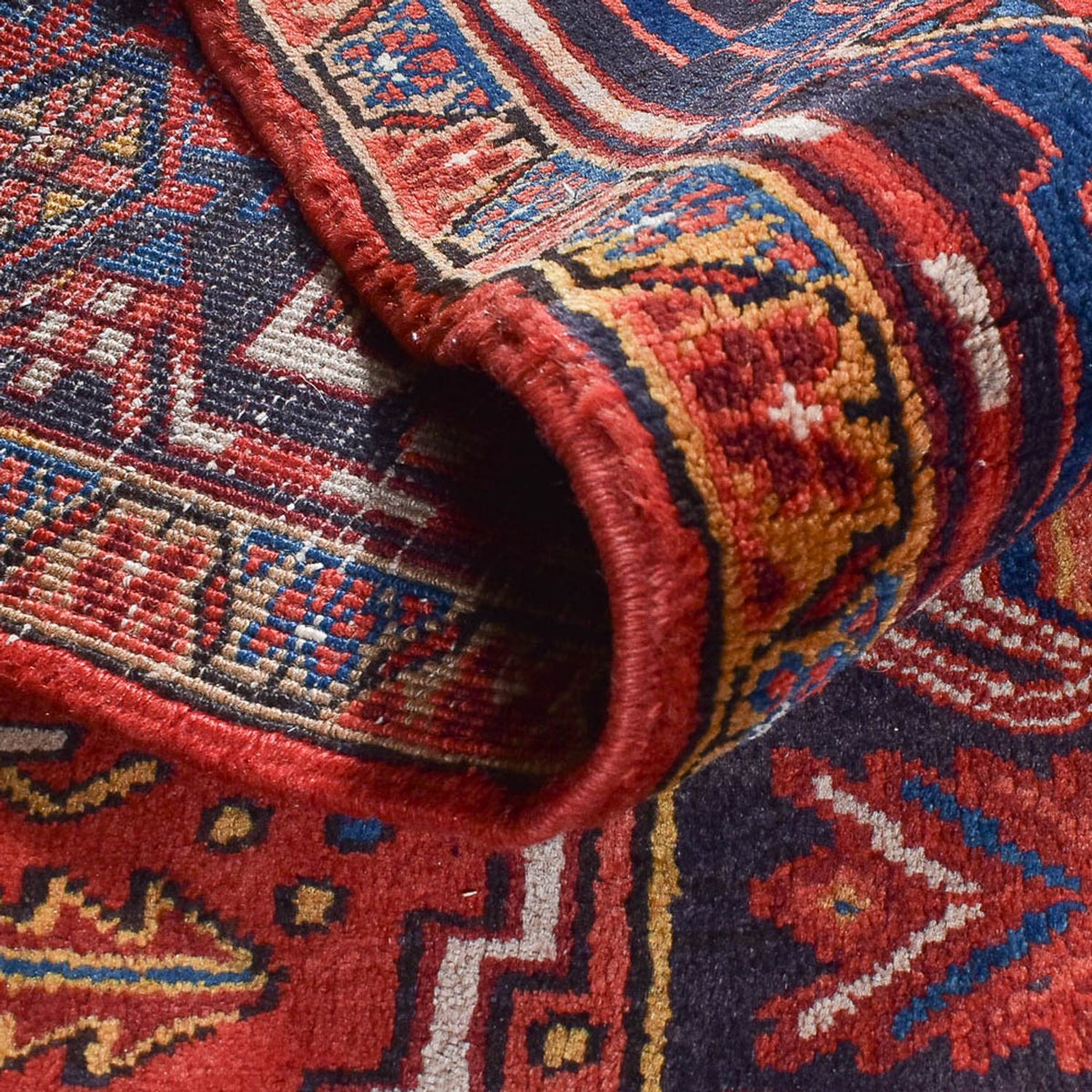 Perski dywan - Nomadyczny - 364 x 230 cm - czerwony