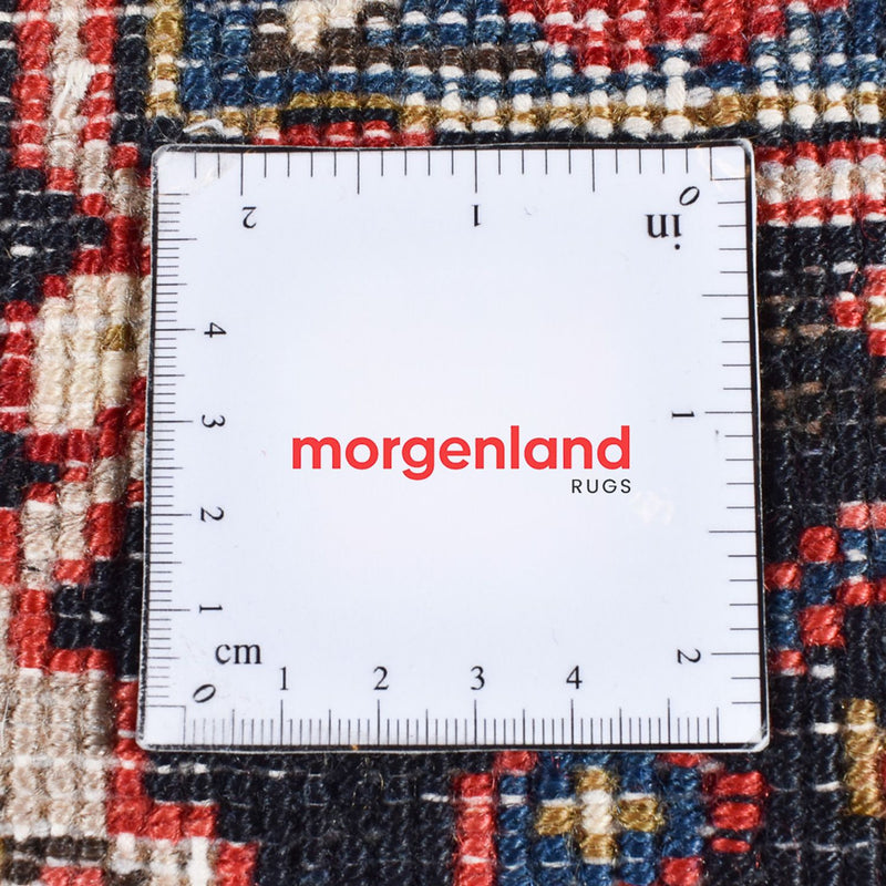 Perski dywan - Nomadyczny - 342 x 251 cm - czerwony