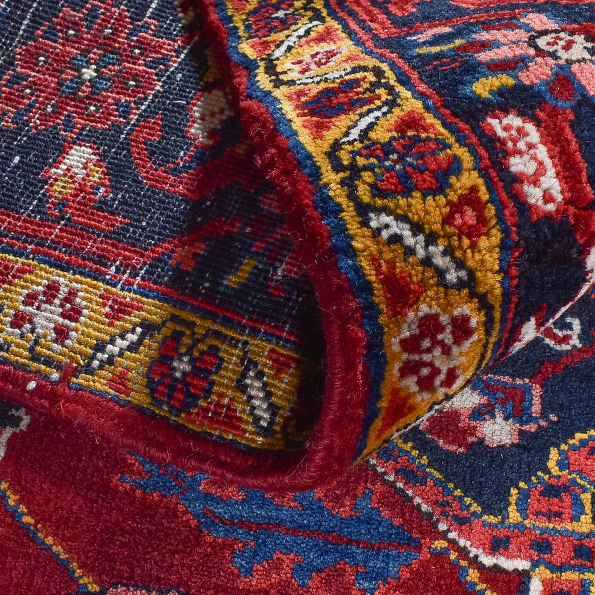 Perski dywan - Nomadyczny - 344 x 257 cm - czerwony