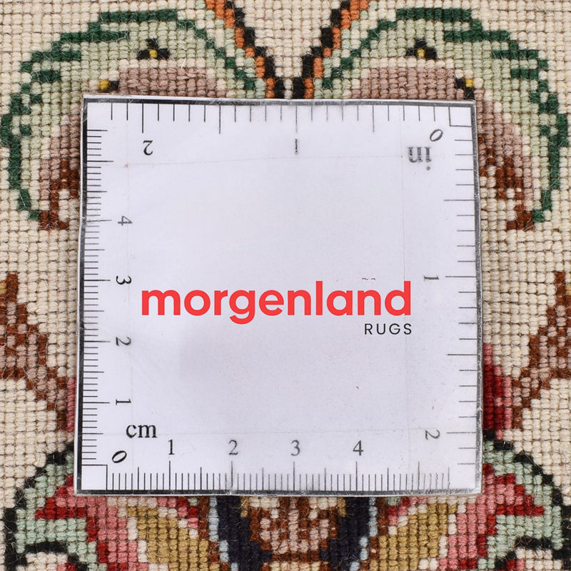 Biegacz Dywan perski - Tabriz - Królewski - 286 x 70 cm - beżowy