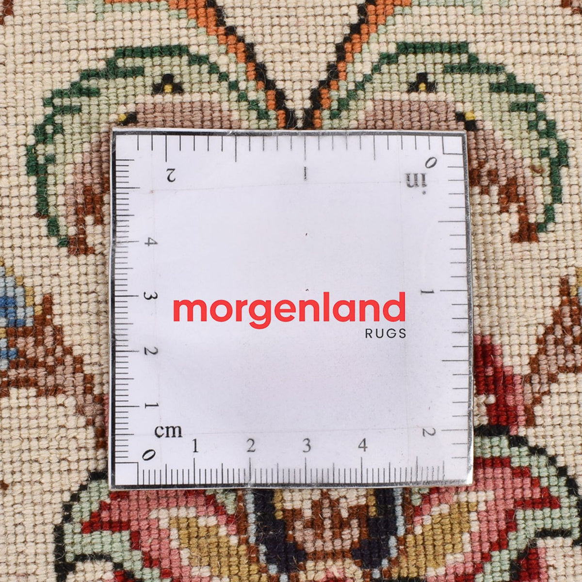 Biegacz Dywan perski - Tabriz - Królewski - 284 x 70 cm - beżowy