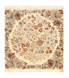 Rafsanjan Dywan 52x54cm - Dywan perski - Kwadratowy / Wielokolorowy / 52 x 54 cm Kwadratowy