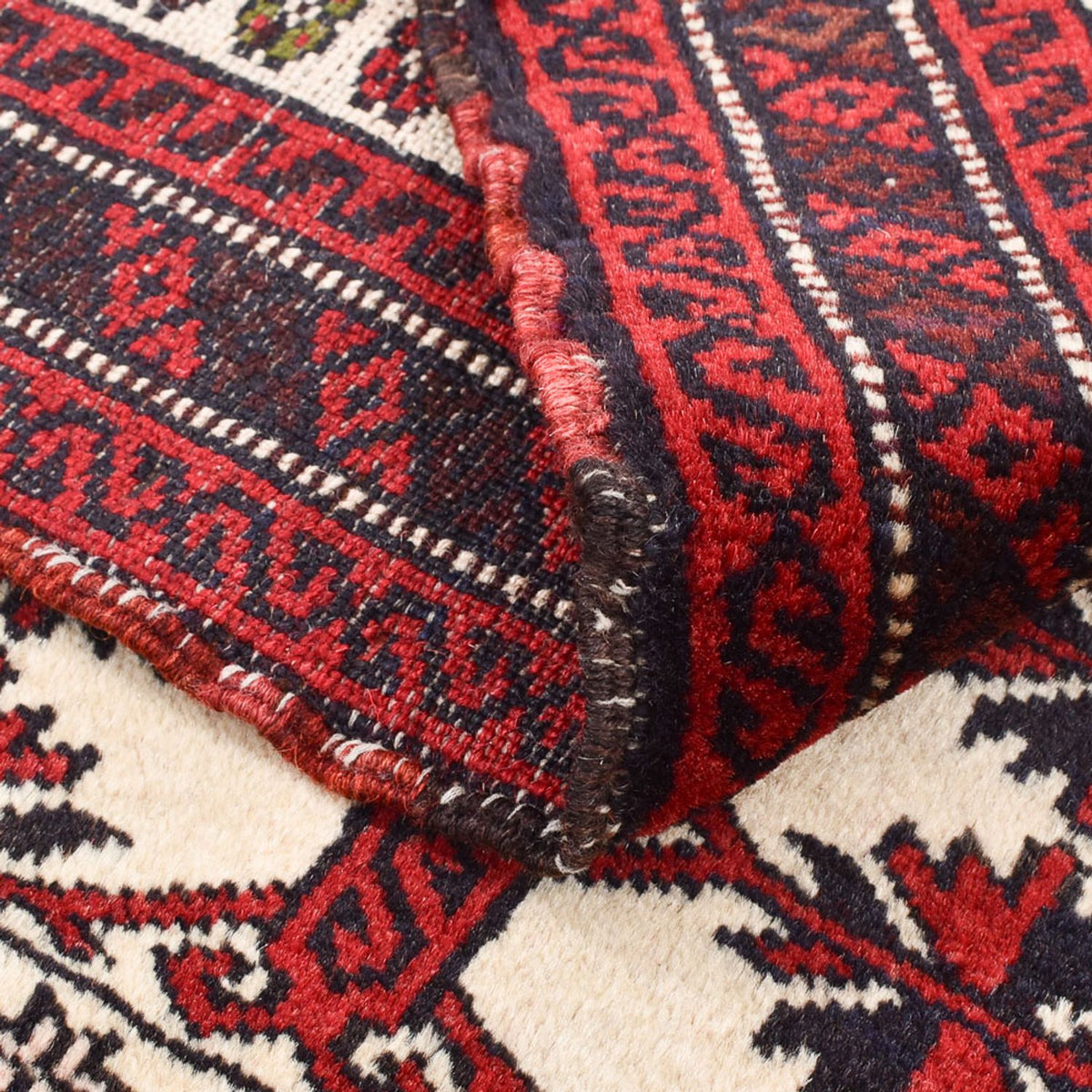 Dywan beludżycki - 128 x 100 cm - wielokolorowy