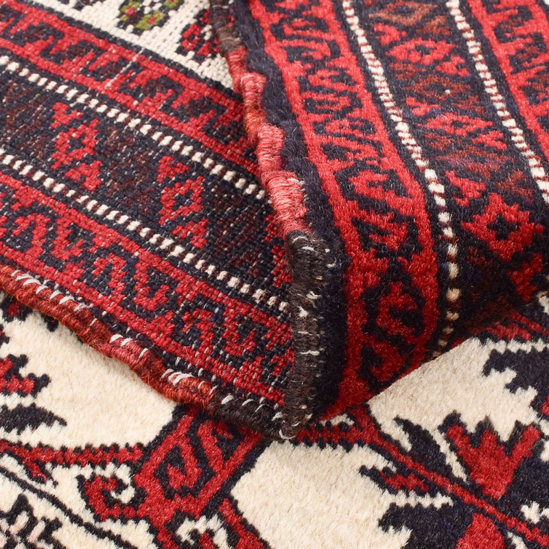 Dywan beludżycki - 128 x 100 cm - wielokolorowy