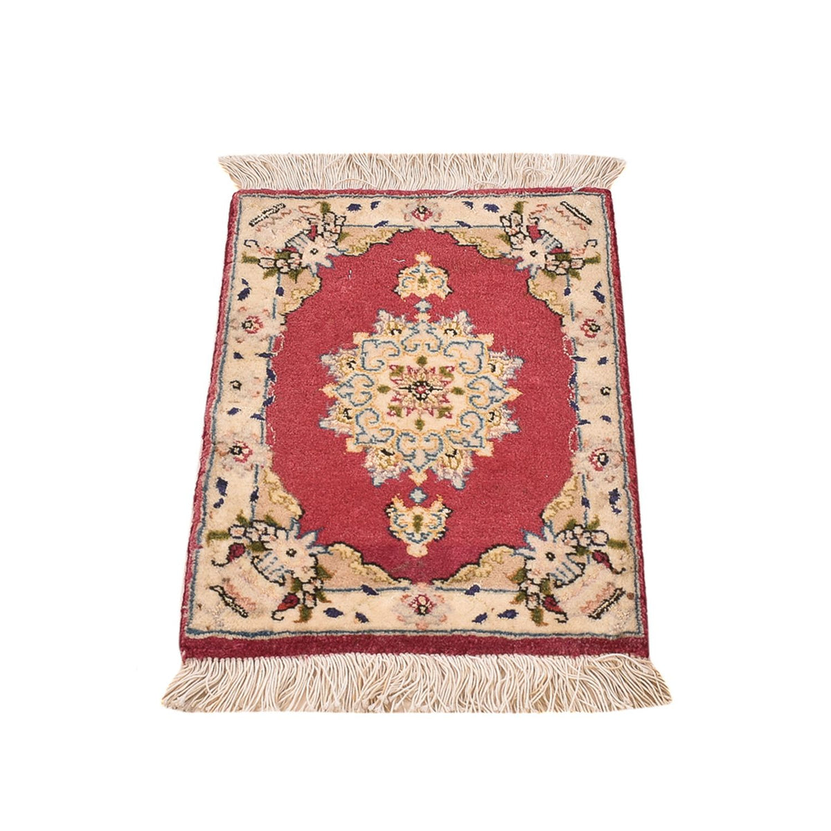 Dywan Gabbeh - Kashkuli perski - 40 x 40 cm - czerwony