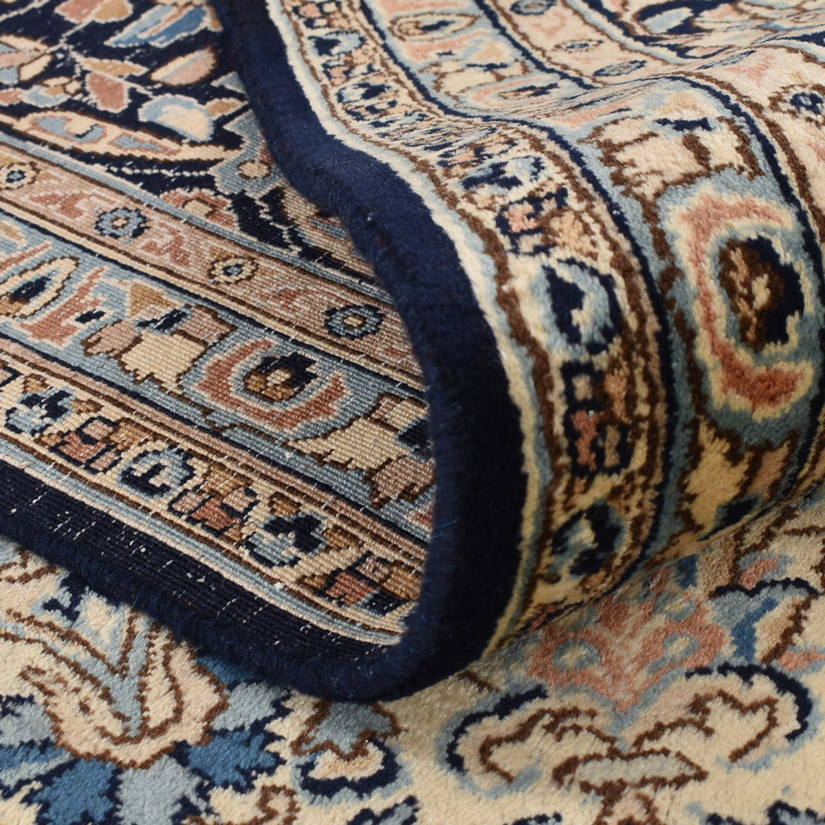 Dywan perski - Royal - 420 x 300 cm - ciemnoniebieski