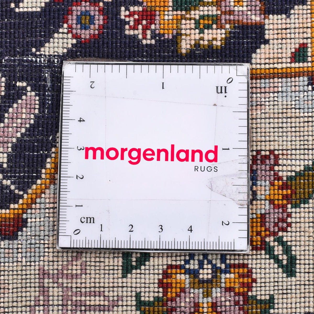 Dywan perski - Tabriz - Królewski - 90 x 60 cm - ciemnoniebieski