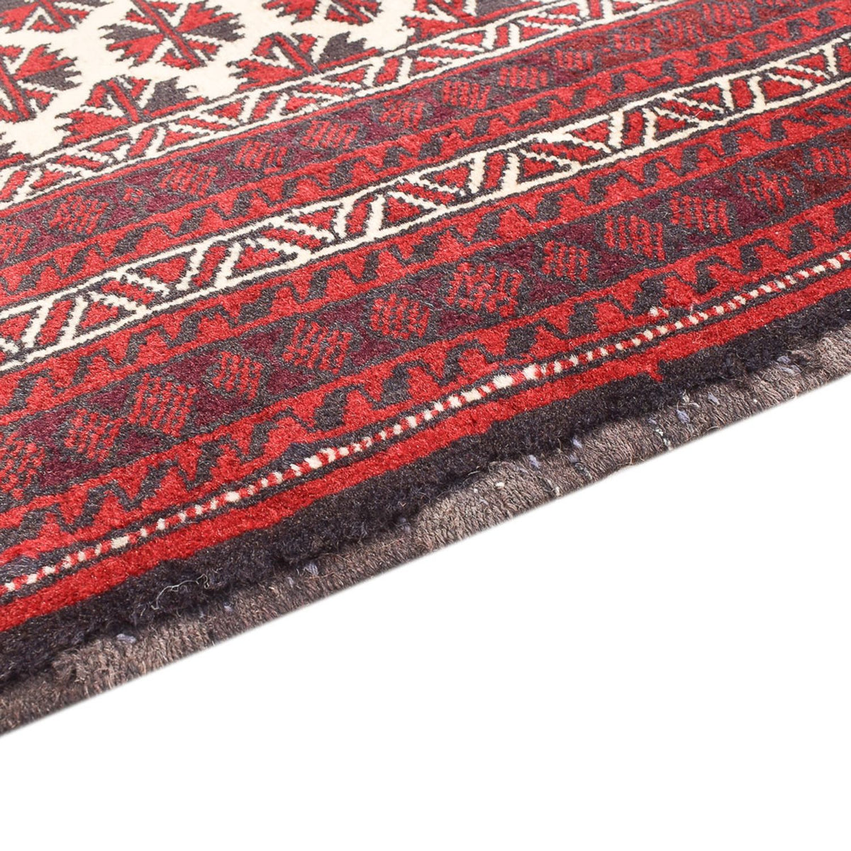 Dywan beludżycki - 137 x 100 cm - wielokolorowy