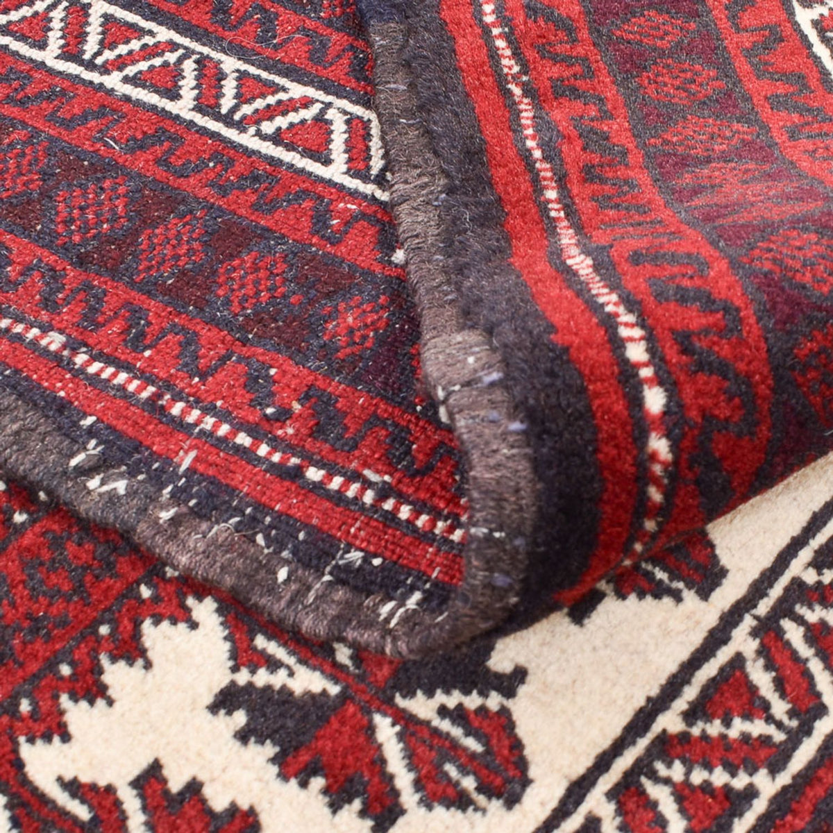 Dywan beludżycki - 137 x 100 cm - wielokolorowy