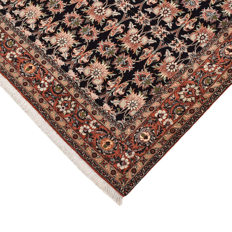 Dywan perski - Bijar - 223 x 140 cm - ciemnoniebieski