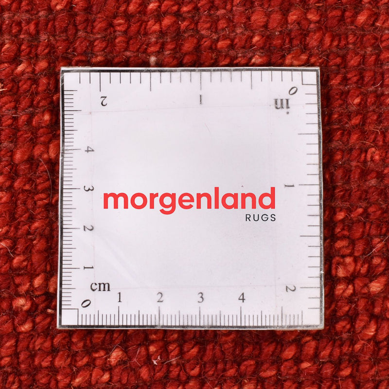 Dywan Gabbeh - perski - 175 x 127 cm - czerwony