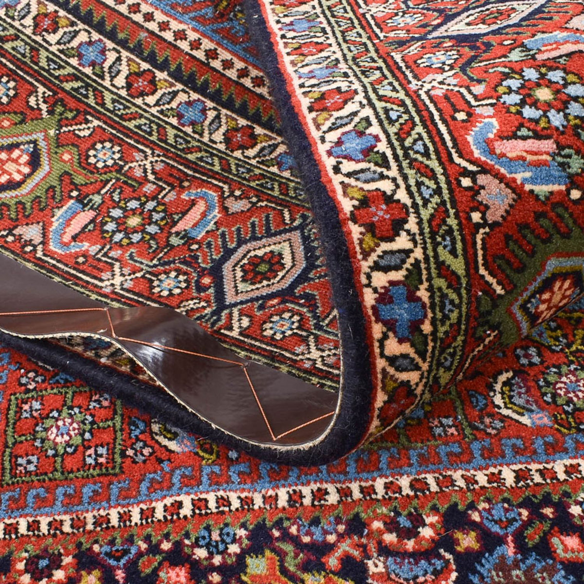 Dywan perski - Bijar - 165 x 111 cm - rdza