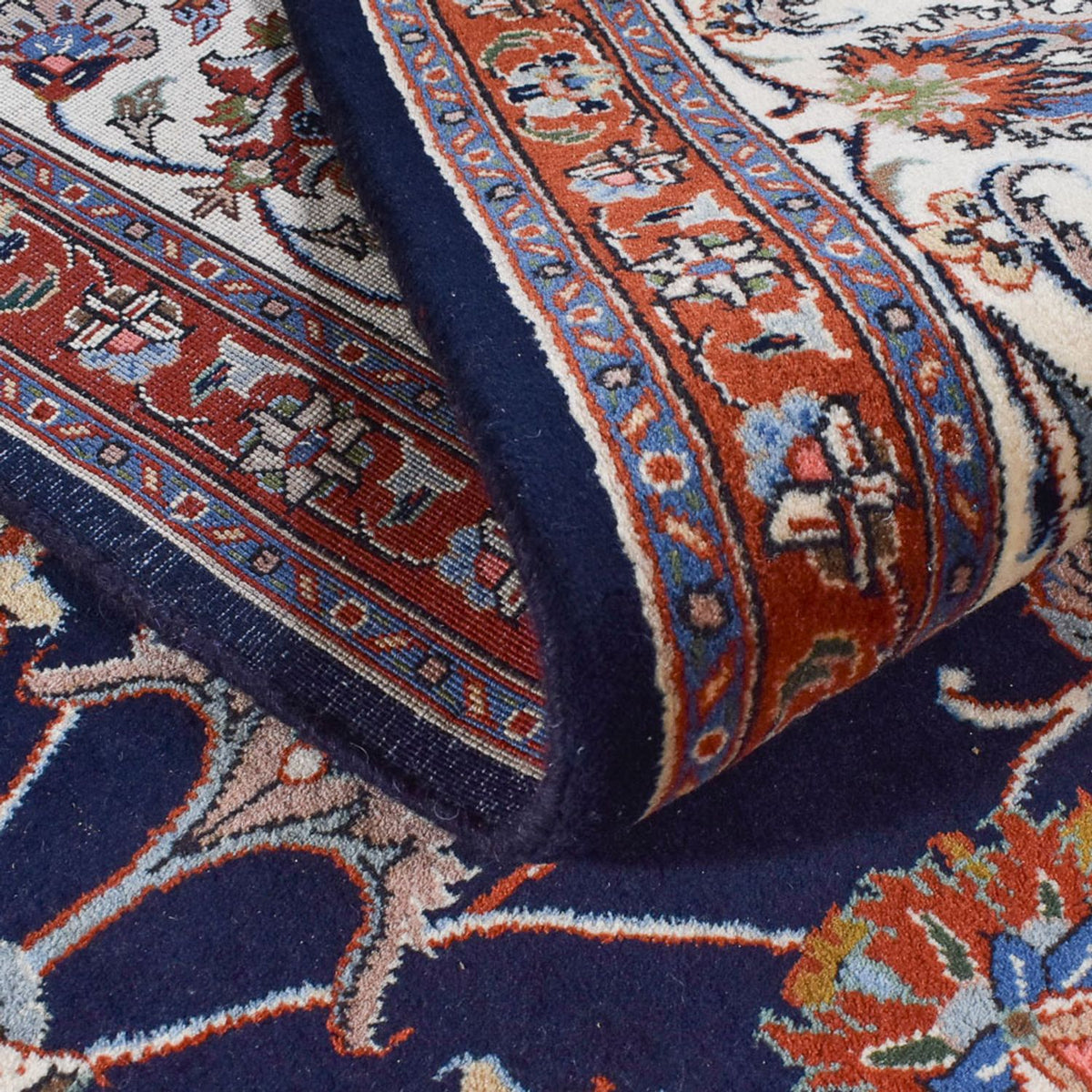 Dywan perski - Klasyczny - Royal - 342 x 243 cm - ciemnoniebieski