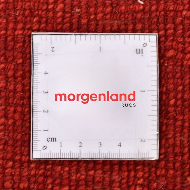 Dywan Gabbeh - perski - 173 x 126 cm - czerwony