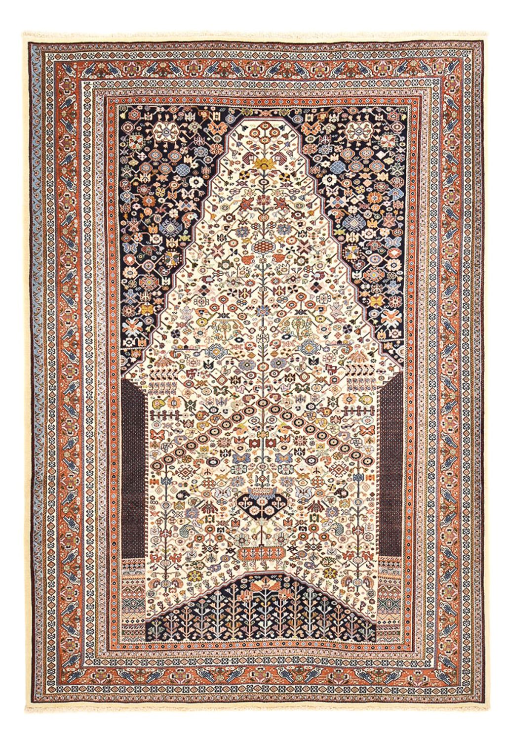 Dywan Gabbeh - Kashkuli perski - 295 x 205 cm - beżowy