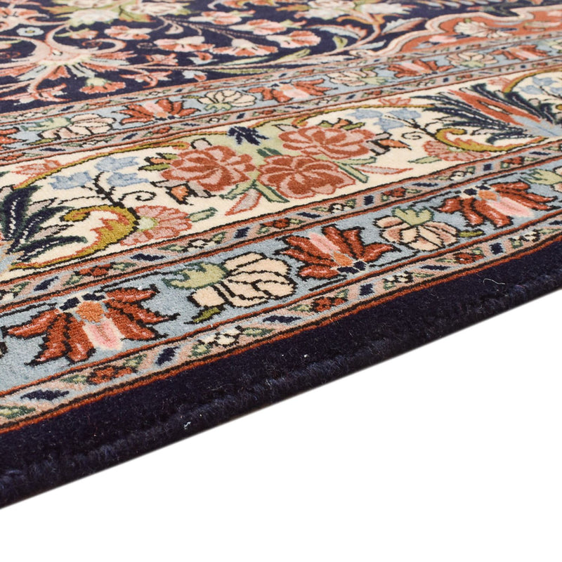 Dywan perski - Bijar - 304 x 200 cm - ciemnoniebieski