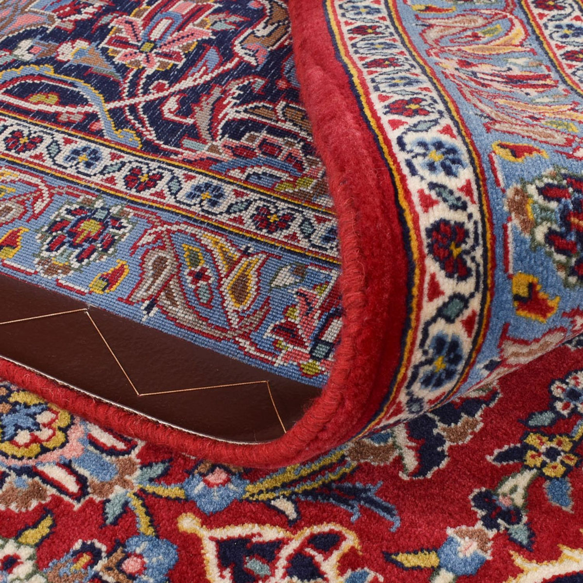 Dywan perski - Keshan - 414 x 300 cm - czerwony