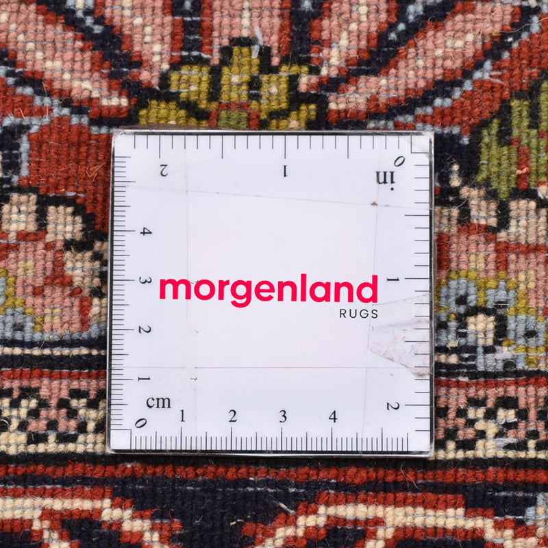 Dywan perski - Ghom kwadratowy  - 74 x 73 cm - wielokolorowy