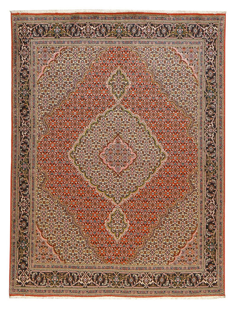 Dywan perski - Tabriz - Królewski - 200 x 152 cm - czerwony
