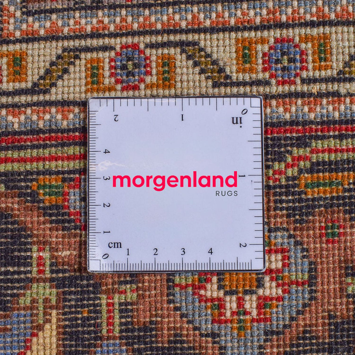 Dywan perski - Tabriz - Królewski - 203 x 150 cm - rdza